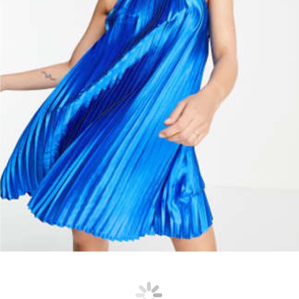 Reclaimed Vintage blue mini dress